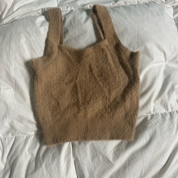 CUPCAJE BRAND SWEATER CROP TOP SIZE WOMENS XS - Picture 1 of 4